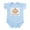 Sky Blue, variant on CafePress - Well Adjusted Baby (Fair) Infant Bodysuit - Baby Light Bodysuit, Size Newborn - 24 Months