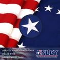 thumbnail image 4 of Anley EverStrong Series Betsy Ross Flag 2x3 Ft - Embroidered Stars and Sewn Stripes 210D Polyester, 4 of 7