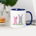 thumbnail image 3 of CafePress - Easter Bunnies Mugs - 11 oz Ceramic Mug - Novelty Coffee Tea Cup, 3 of 4