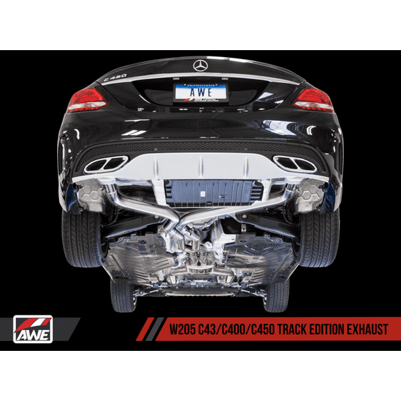 AWE Tuning Mercedes-Benz W205 C43 AMG / C450 AMG Track Edition Exhaust