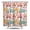 White-99, variant on Gothic and Psychedelic Mushroom Shower Curtain, Waterproof Polyester, Machine Washable, Hooks Included, Boho and Trippy Style Bathroom Curtain