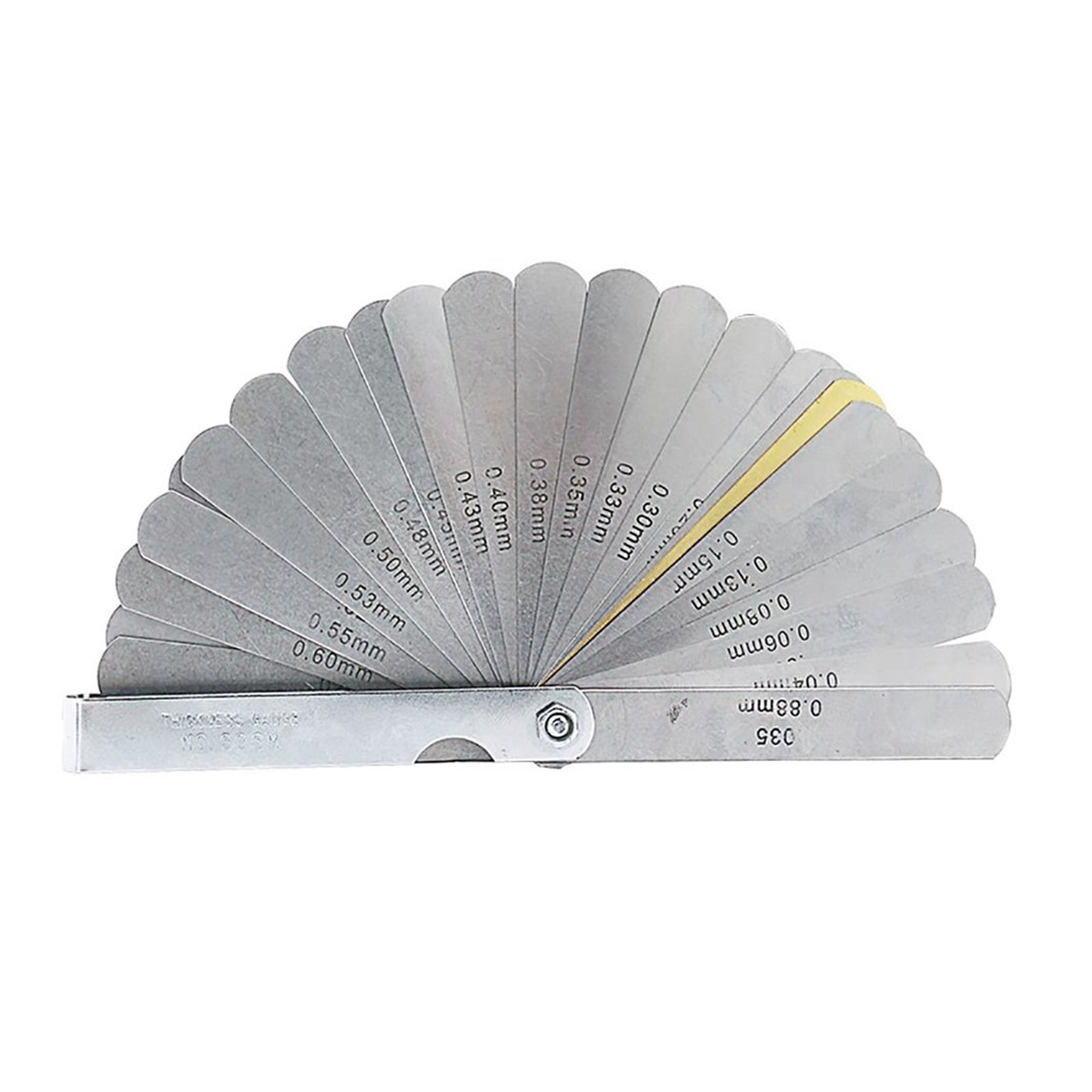 32PCS Blades Universal Thickness Gage Set Metric Guage Stainless Steel Feeler Gauges High Accuracy Gap Measuring Tool
