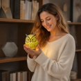 thumbnail image 6 of Owl Shaped Night Light Lamp 4 Inch Led Night Light Warm Night Light Ambient Lighting for Bedroom Table Decor for Living Room Gold Accent Decor Cute Desktop Ornament, 1 Pack, 6 of 6