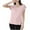 Pink, variant on lmcalzta Womens T Shirts V Neck Soft Comfy Sleep Tops Summer Pajama Tees Solid Color Loose Fitting Blouses