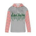 thumbnail image 4 of Aimik Up to 65% off Men's Ugly Christmas Sweatshirt Hoodie - Funny and Tacky Stripe Christmas Sweaters Hoodies for Men, 4 of 4