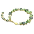 thumbnail image 4 of Brazalete Swarovski Gema con cristales verdes suaves en tono dorado, 4 of 7