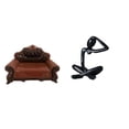 thumbnail image 1 of Sofá en miniatura para muñecas,Muebles de casa de muñecas,modelo de sofá europeo,decoración,Modelo de silla individual Mini Bench Chair sofá,Figura de escritorio,Escultura abstracta de, 1 of 8
