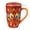 Orange, variant on Vancasso Tea Mug with Infuser and Lid, 18 oz Loose Leaf Tea Cup with Strainer, Ceramic Coffee Mug for Tea, Coffee, Microwave & Dishwasher Safe