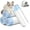 4, variant on 60 Count Litter Box Liners for Automatic Self-Cleaning Litter Box, Heavy Duty Drawstring Bags, Extra Thick 3.6-mil Leak-Proof, 18"x20" (45x50cm), 4 Rolls