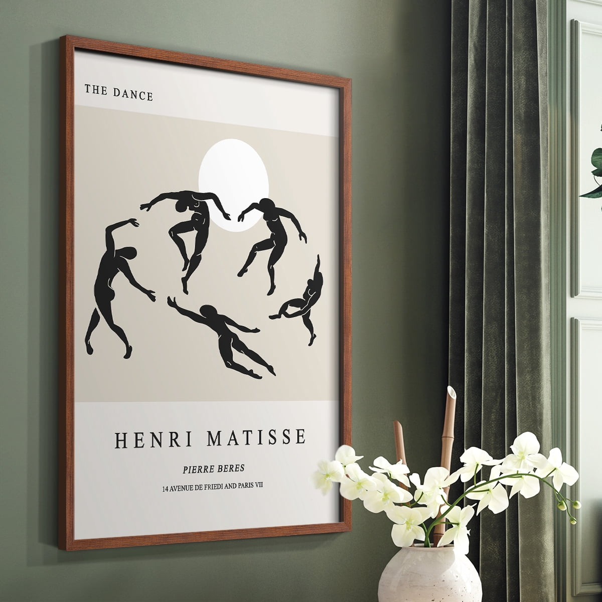 Matisse XCII Framed Print - Solid Wood