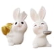 thumbnail image 1 of Figuras de conejo Zulema 2 uds estatua de resina decorativa Estilo F y Estilo A, 1 of 8