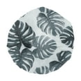 thumbnail image 4 of Unique Bargains 1 Pc Durable Shower Cap for Business Travel Gray Waterproof Polyester PEVA, 4 of 6