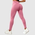 thumbnail image 2 of No Front Seam High Waisted Workout Leggings for Women Buttery Soft Yoga Pants Gym Athletic Tights, 2 of 5