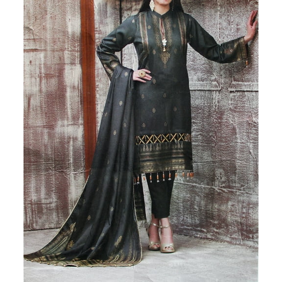 Nazon Brand| Women's Party Dress 3 Pieces| Party Dress |Long dress|Women's Clothing|Black Color