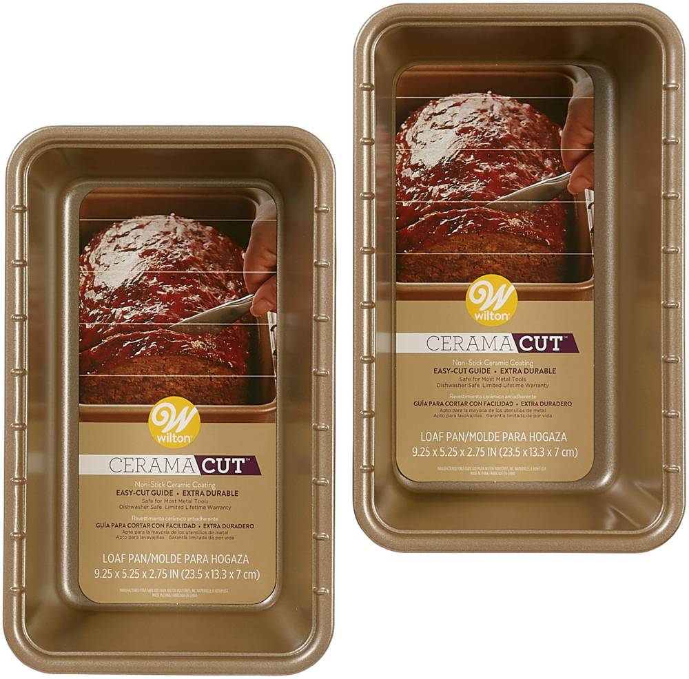 Ceramic Loaf Pan 2/Pkg9"X5"
