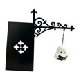 thumbnail image 4 of Linterna estantería fantasma hierro, adorno para habitación pequeña, luz nocturna para leer libros, linterna estantería fantasía,, 4 of 8
