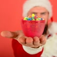 thumbnail image 2 of Plastic Apple Container Jars, Apple Shape Cookie Jars, 5.9x4.3 Inches Apple Shaped Container, Festival Cookie Container Set for Christmas Decoration, Lovely Candy Cookie Jar (2 in Red), 2 of 6