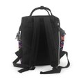 thumbnail image 3 of Balery Skull mushroom colorful Mummy Backpack - Waterproof Twill Canvas, Large Capacity Diaper Bag with Multiple Pockets and Adjustable Straps, 3 of 6