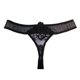 thumbnail image 2 of Tanga Vicky Form para Dama en Mesh con Encaje Floral con Transparencia Color Negro Talla G, 2 of 4