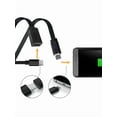 thumbnail image 3 of Flat USB C Female To Micro USB Male Adapter Cable 10W Charging 480Mbps Data Transfer 10cm 20cm Options Flexible, 3 of 9