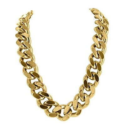 400 GM Mens Miami Cuban Chain With 14k 