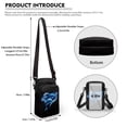 thumbnail image 6 of HELLHERO Butterfly Pattern with Shoulder Strap Crossbody Sling Bags, Polyester Crossbody Sling Bag for Adults, 6 of 7