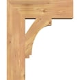 thumbnail image 3 of Ekena Millwork 5 1/2"W x 20"D x 24"H Imperial Block Smooth Bracket, Western Red Cedar, 3 of 25