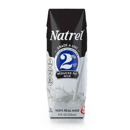 Natrel 2% Reduced Fat Milk, 8 Oz
