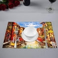 thumbnail image 2 of MKHERT Oil Painting - Venice, Italy Placemats Table Mats for Dining Room Kitchen Table Decoration 12x18 inch,Set of 4, 2 of 4