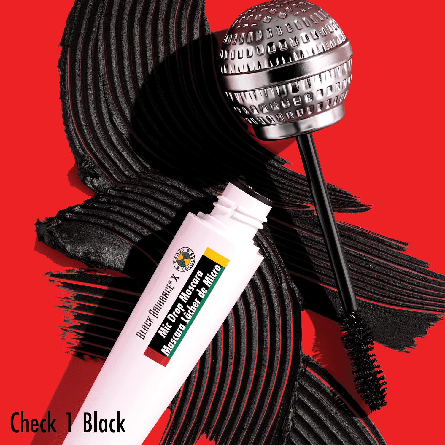 Black Radiance Cross Colours Mic Drop in Black