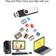 thumbnail image 3 of Juanwe 10 Unidades De 16 Gb A Granel Usb 2.0 Unidad Flash Unidad De Memoria Usb 2.0 Memoria Usb Plegable Con Diseño De Llavero Portátil Pen Drive Negro, 3 of 7