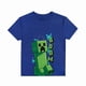 thumbnail image 4 of Camiseta Bioworld Minecraft Creepers and Character Heads, 4 of 9