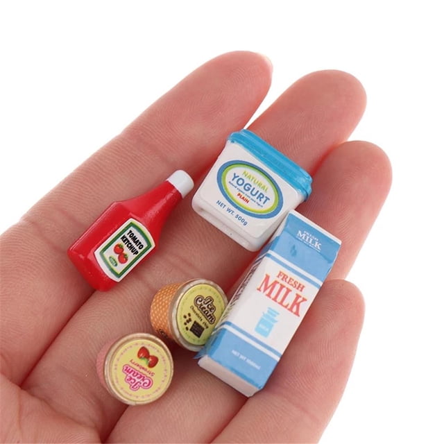 Simulación Portátil Comida En Miniatura Mini Juego De Juguete Modelo De Cocina Juguetes De Juego Accesorios Fotográficos Cateissary FN005957-00