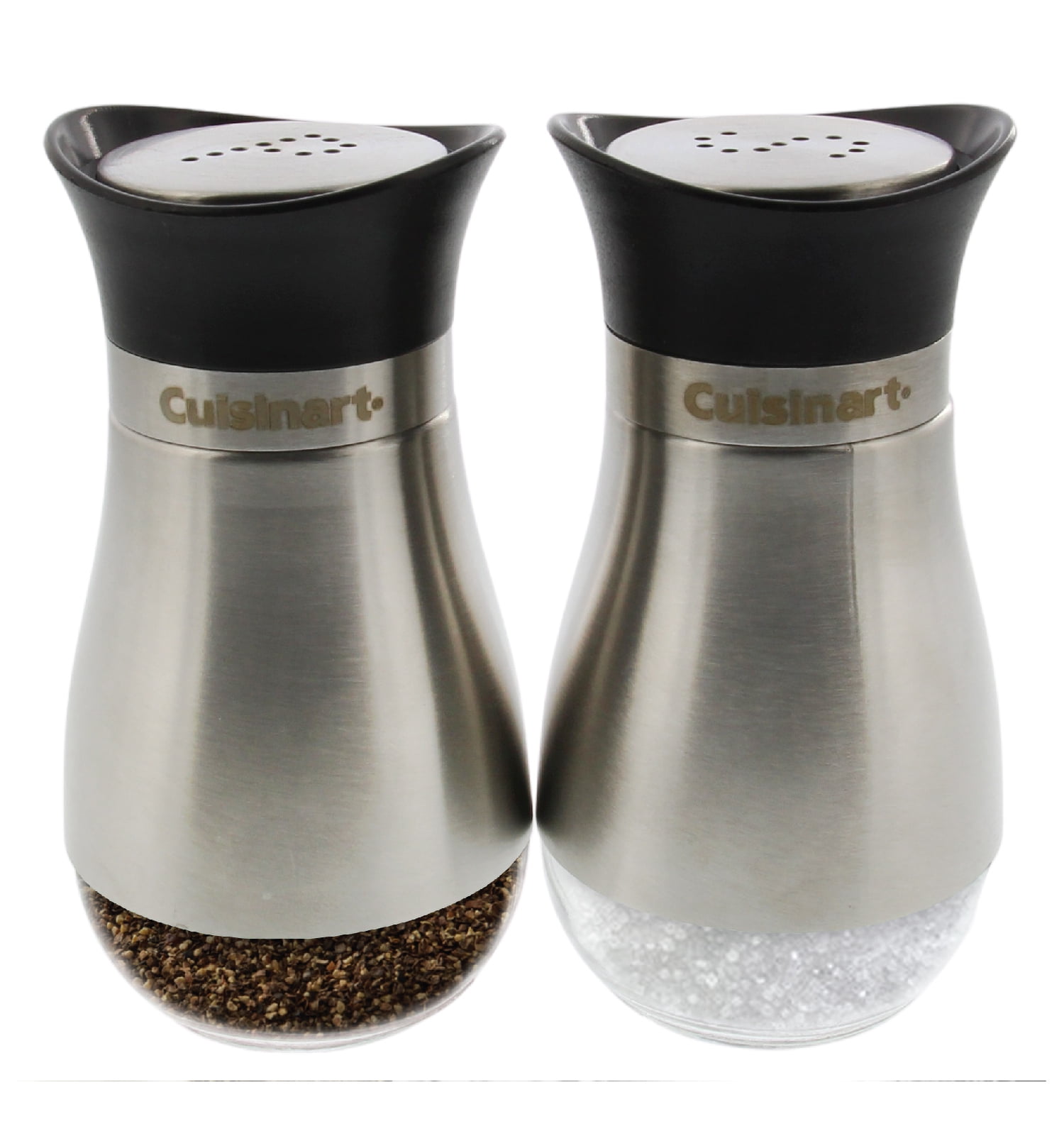 Cuisinart Salt and Pepper Shakers Set, 4 ounces Easy to