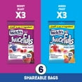thumbnail image 2 of Welch's Juicefuls Juicy Fruit Snacks, Mixed Fruit & Berry Blast Fruit Gushers Variety Pack, Perfect for School Lunches, Gluten Free, 4 oz Sharing Size Bags (Pack of 6), 2 of 8