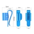 thumbnail image 7 of Gazechimp 10 Pieces Aquarium Pipe Holder Adjustable Tank Water Pipe Mounting Clip Blue, 7 of 7
