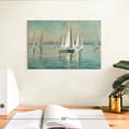 thumbnail image 3 of Elephant Stock Sailboats At Sunrise Crop Wall Art - Nautical Canvas Canvas By Danhui Nai - 12" x 8", 3 of 8