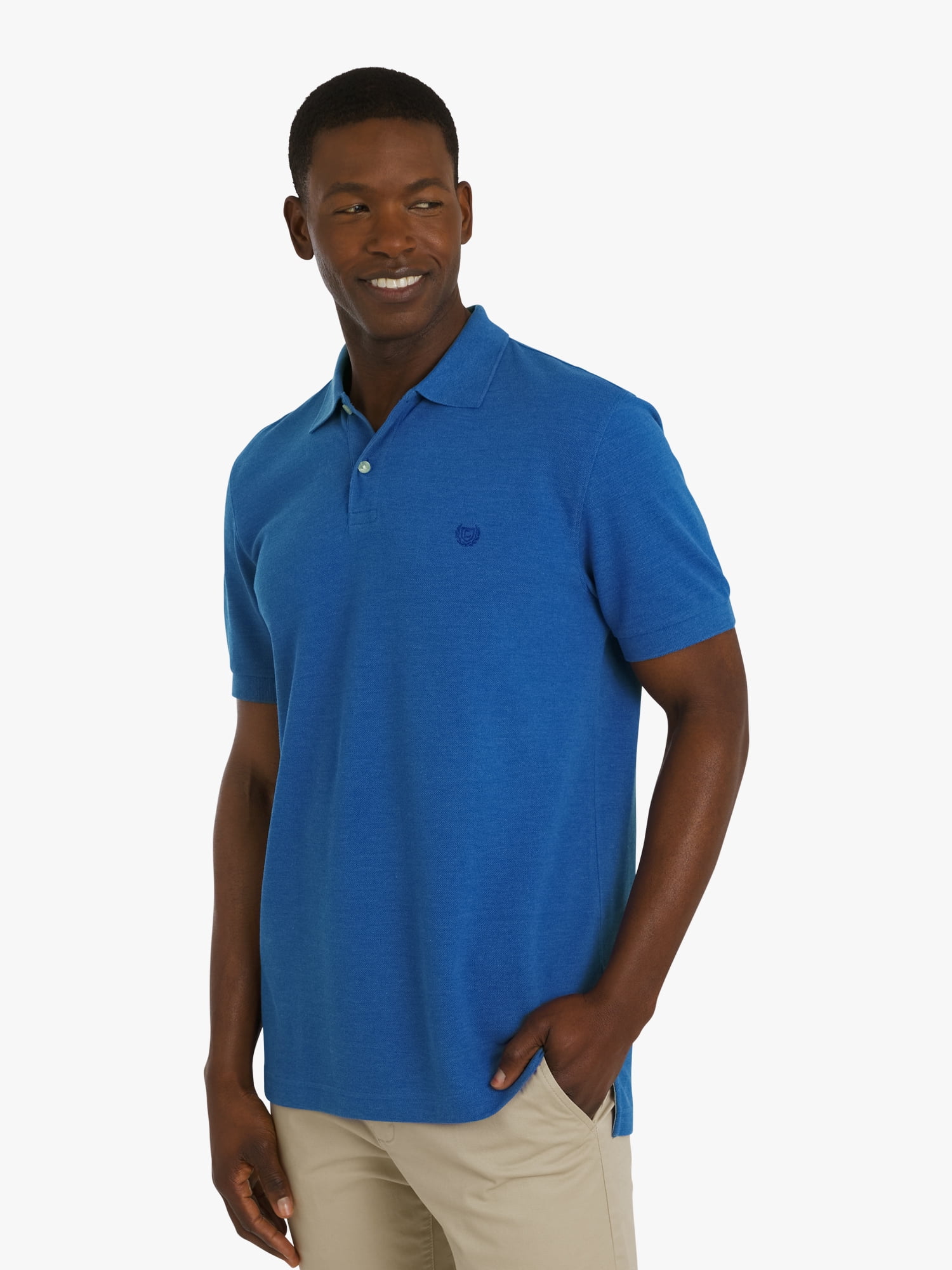 Chaps Men's & Big Men's Everyday Pique Polo Shirt, Sizes S-3XL