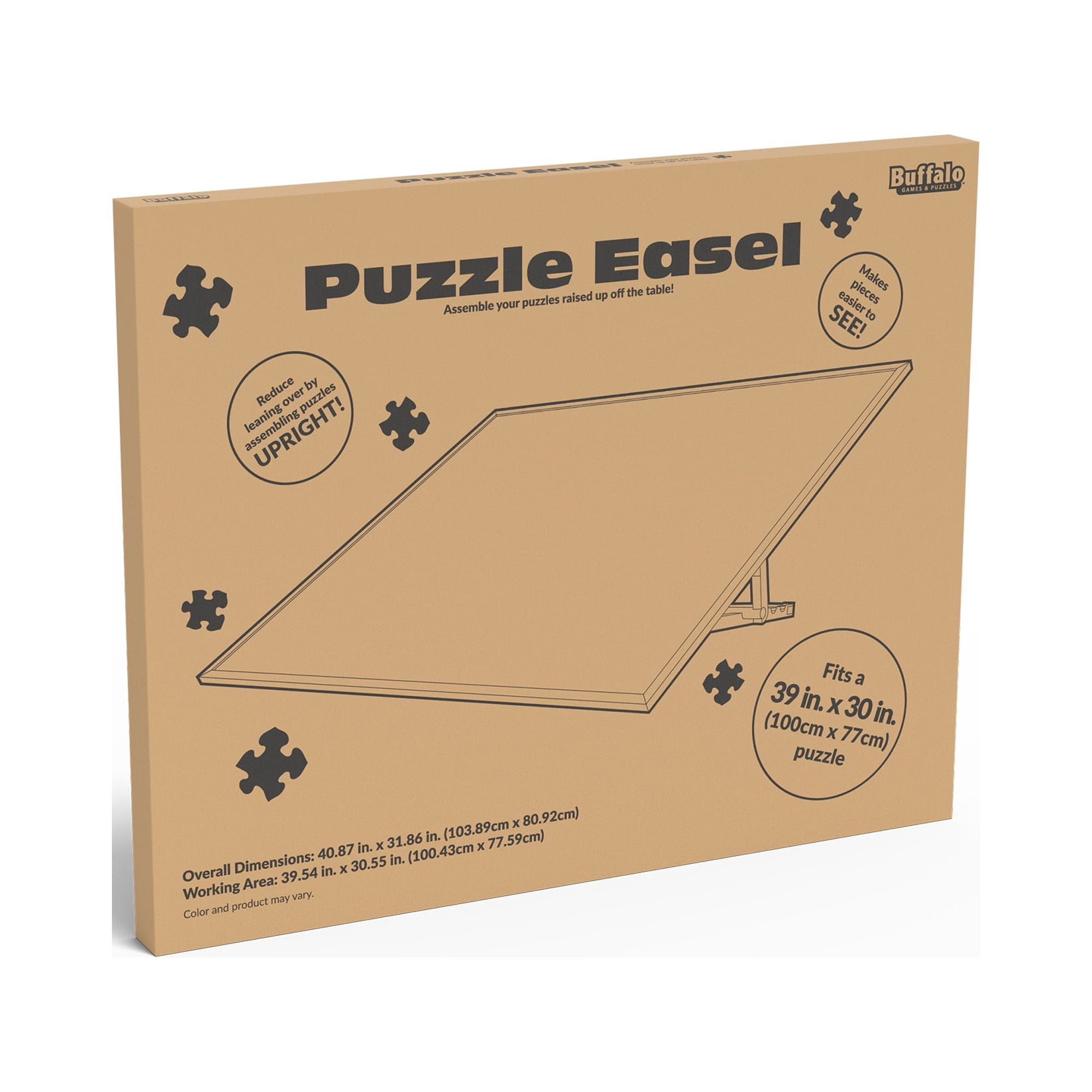 Buffalo Games Jigsaw Puzzle Easel up to 1000-pieces for Adults Ages 14+
