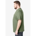 thumbnail image 3 of Boulder Creek By Kingsize Men's Big & Tall  Heavyweight Crewneck Pocket T-Shirt, 3 of 5