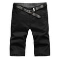thumbnail image 2 of Shorts for Men Every Occasion Versatile Straight Leg Beach Shorts Daily Work Outings Black 32, 2 of 3