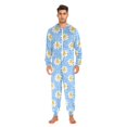 thumbnail image 6 of joogoo Duck on Daisy Floral Unisex Adults Onesies Pajamas Jumpsuits L, 6 of 7