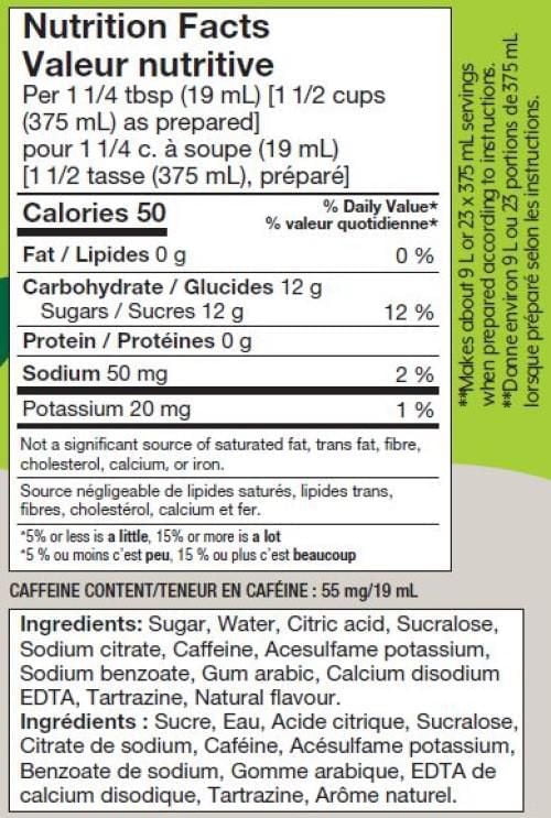 SodaStream Mountain Dew Drink Mix