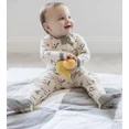 thumbnail image 5 of Burt's Bees Baby Organic Cotton Unisex Pajamas, Zip-Front/Non-slip Footed Sleeper, 2-Pack, 5 of 11