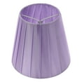 thumbnail image 6 of Troglfold Dustproof Lamp Shade Purple Fabric Lampshade for Table, Floor, Chandelier,5.51"X3.54"X4.92", 6 of 10