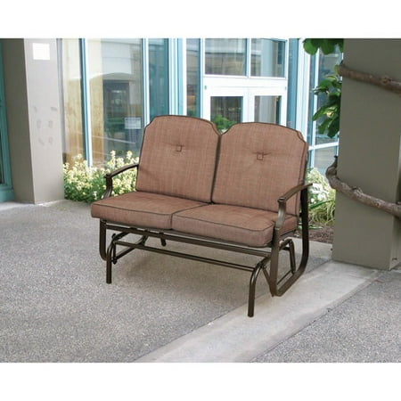 Mainstays Wentworth Outdoor Glider Bench, Seats 2