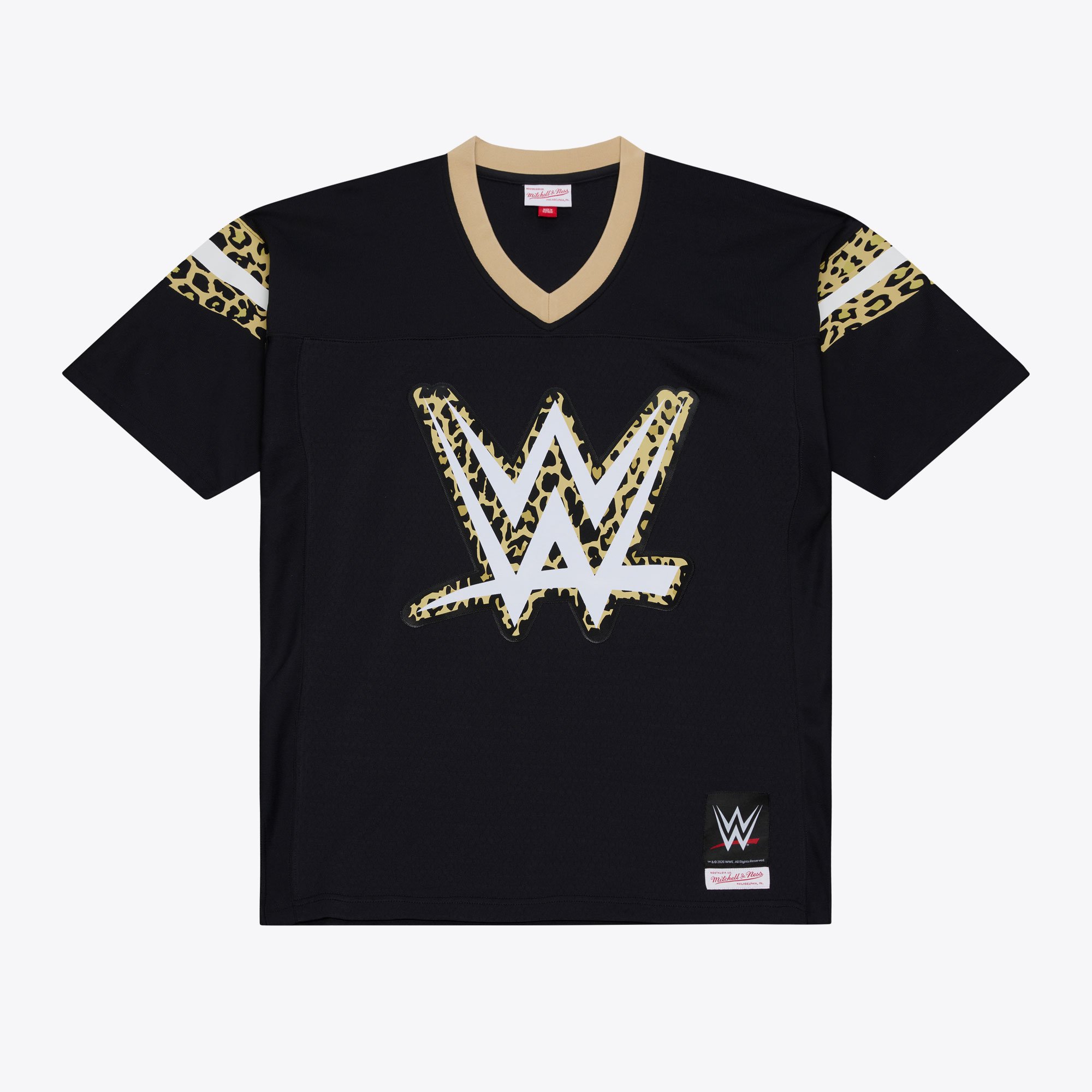 Men's Mitchell & Ness Black WrestleMania 42 Legacy Jersey