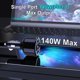 thumbnail image 4 of Cargador para auto CHIPOFY de 300 W con USB-C y 6 puertos (4 USB-C + 2 USB-A), 4 of 9