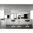 thumbnail image 2 of TOV Furniture Seville 25" Réglable Tissu Contemporain Tabouret en Noir, 2 of 10