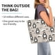 thumbnail image 2 of Disketp Cartoon Bear Brown Bolsa Tote Estampada para Mujer, Bolso de Hombro y de Mano para Compras y Viajes, 2 of 8